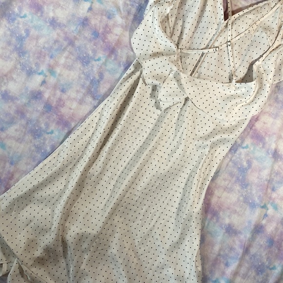 👽[ VS ] Low Back Ruffle Full Length Slip Dress - Picture 6 of 14